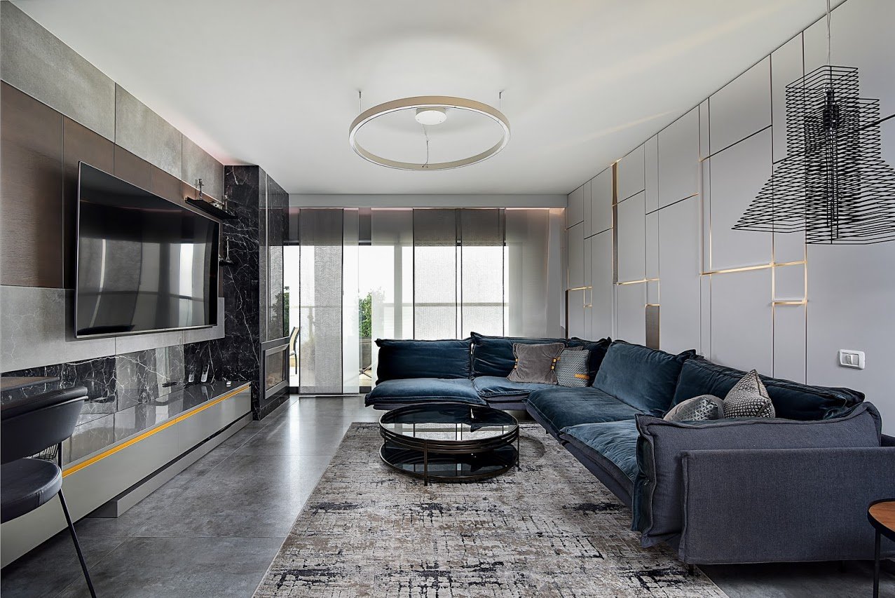 Living room in Haifa