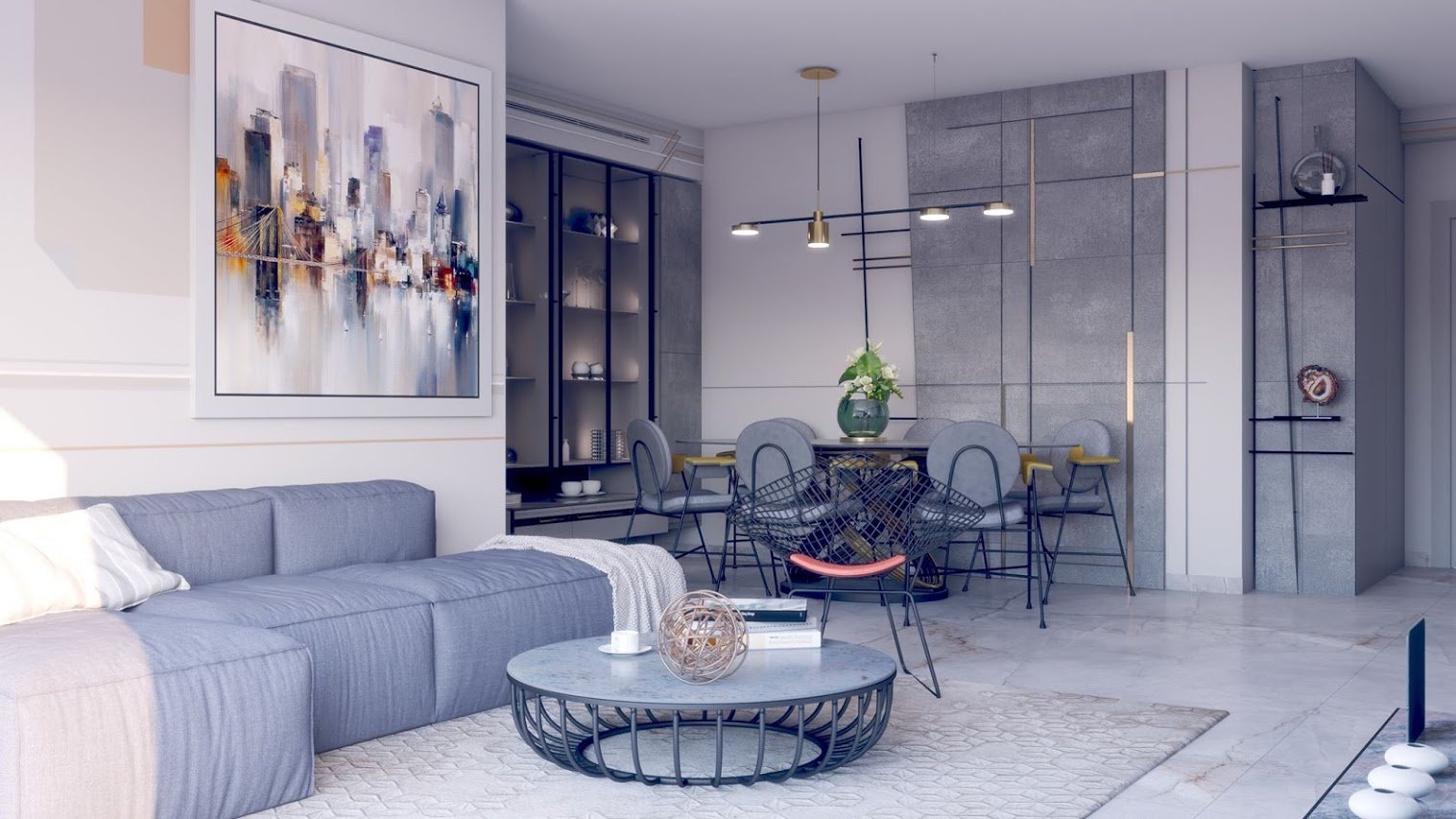 Living room in Kiryat Bialik